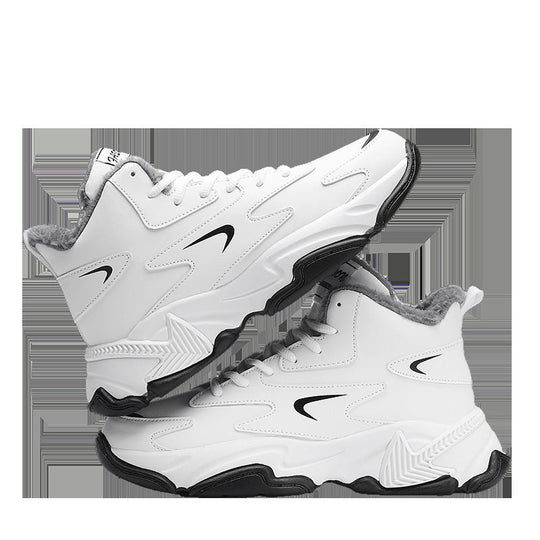 Damen Sportliche High-Top Sneakers mit modischer Dämpfungstechnologie