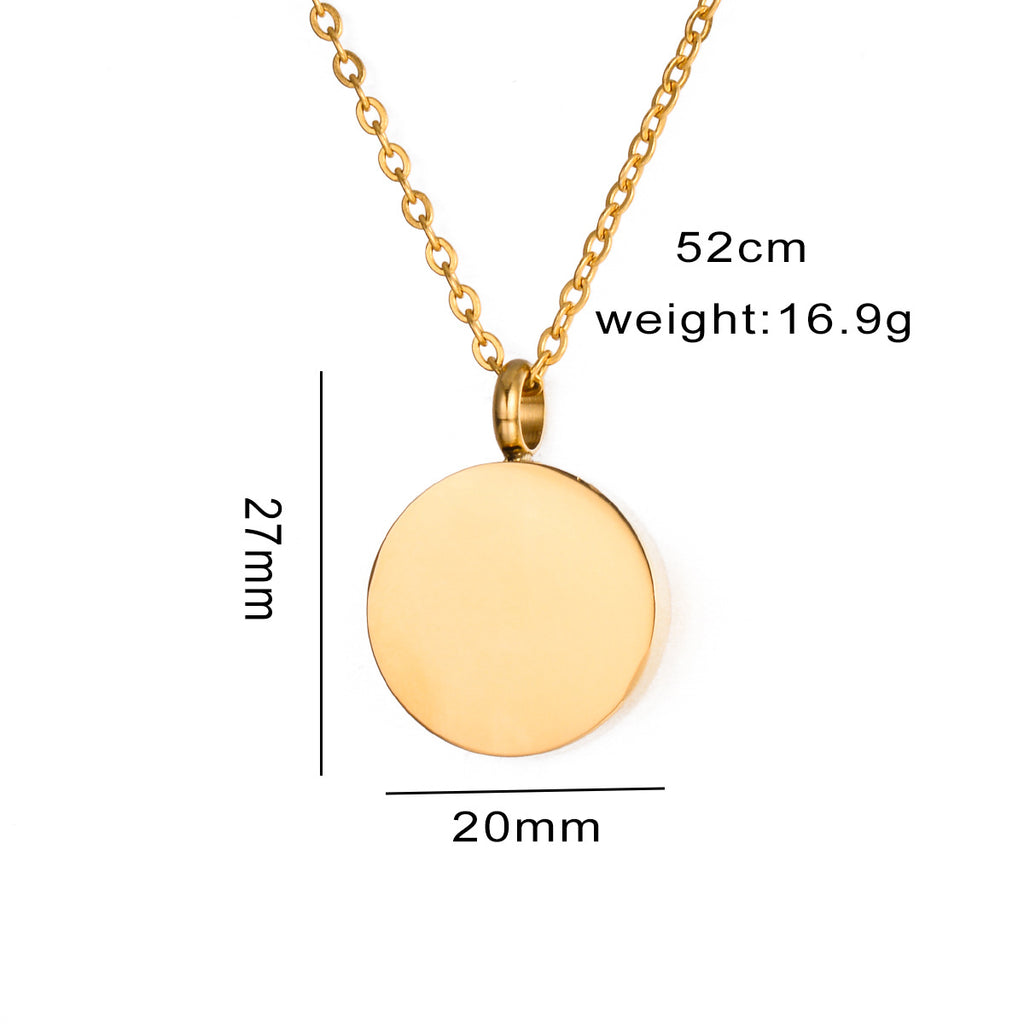 Damen Halskette mit personalisierbarem Medaillon Shop Nory