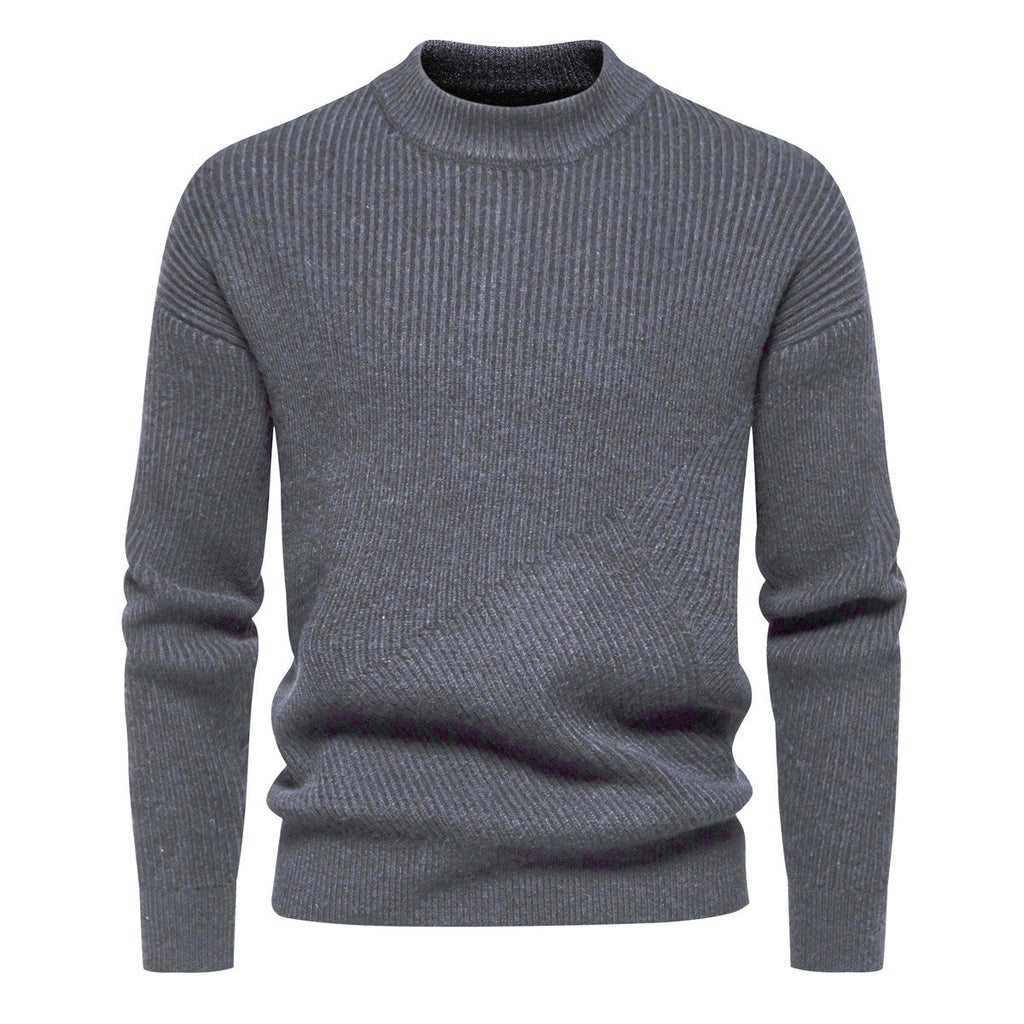 Herren Feinstrickpullover mit modernem Rippenmuster und hochwertiger Verarbeitung Shopnory