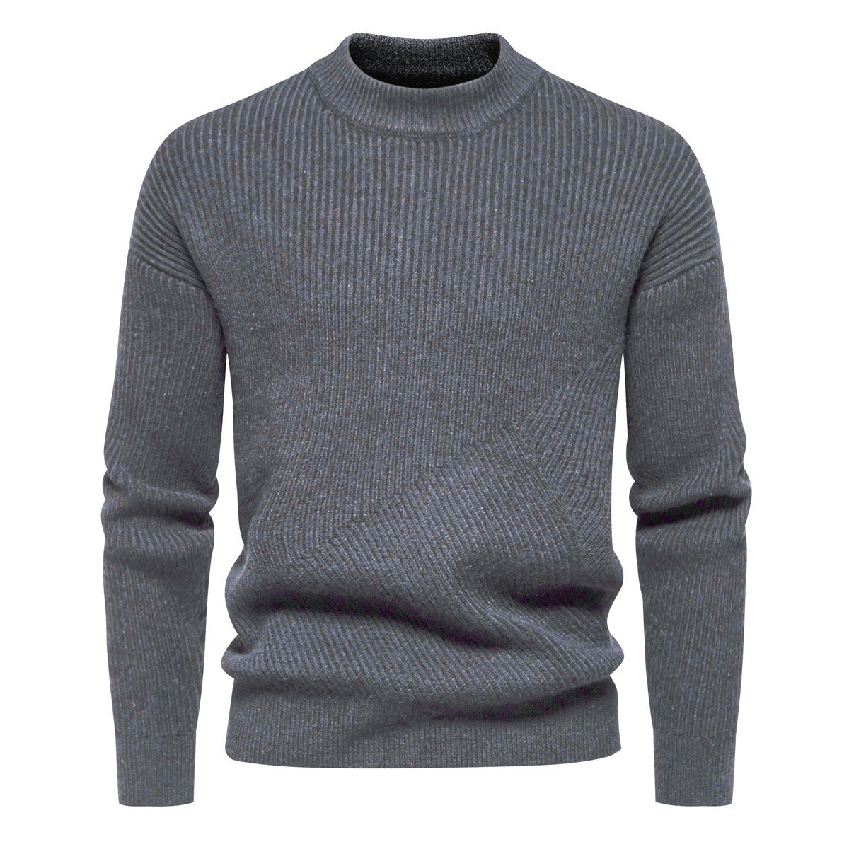 Herren Feinstrickpullover mit modernem Rippenmuster und hochwertiger Verarbeitung Shopnory