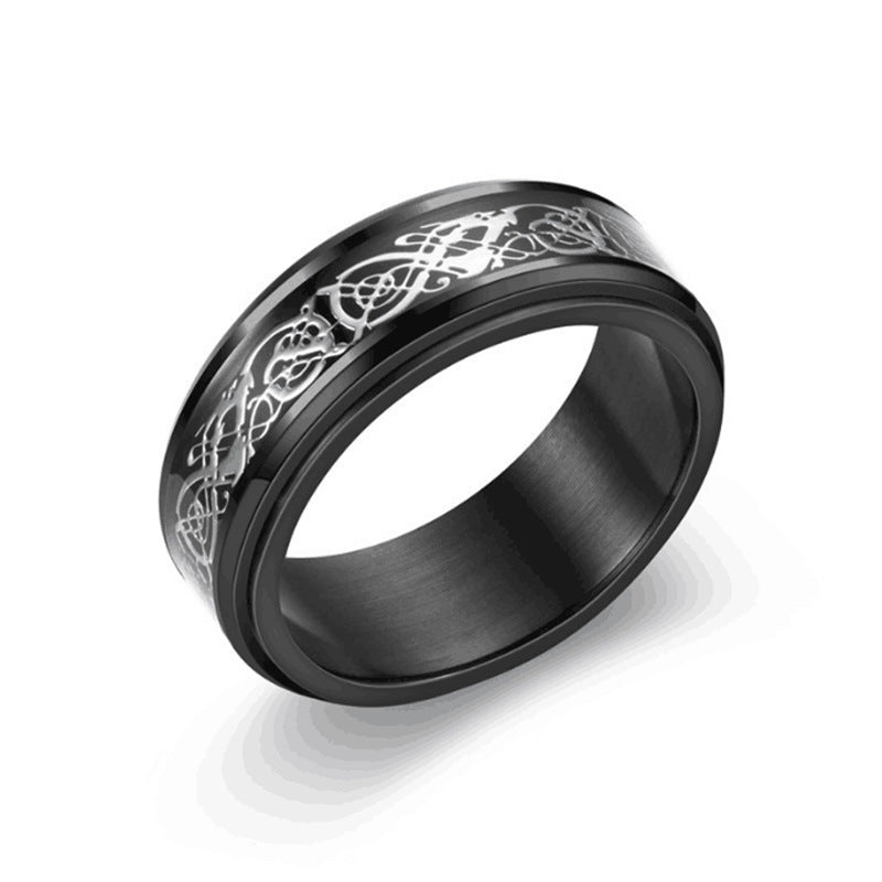 Herren Ring mit kreativer Spielkartenmotivgestaltung Shop Nory