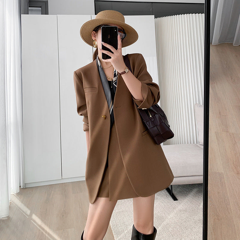 Damen Eleganter Blazer mit Rock Shop Nory