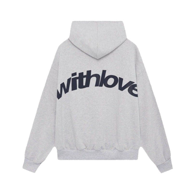 Unisex nan oversized Kapuzenpullover mit großflächigem Rückenprint, Kängurutasche und gerippten Bündchen Shop Nory