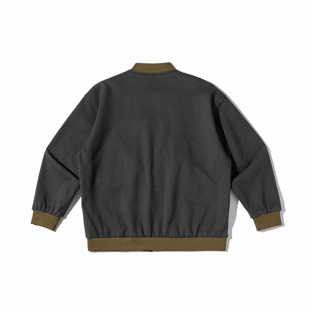 Herren Kurz geschnittene Utility‑Bomberjacke mit Pattentaschen und Doppel‑Brustzip Shop Nory
