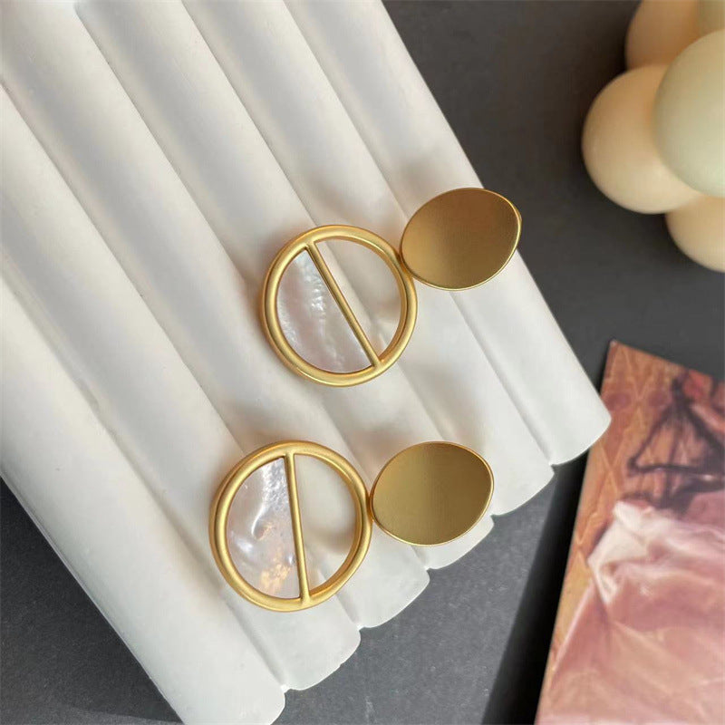 Damen Ohrhänger im modernen Geometrischen Design Shop Nory