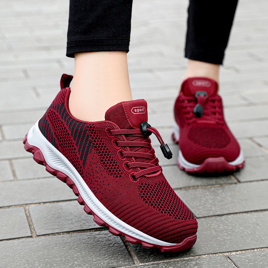 Herren nan atmungsaktiver Strick-Laufschuh mit stoßdämpfender EVA-Sohle Shop Nory