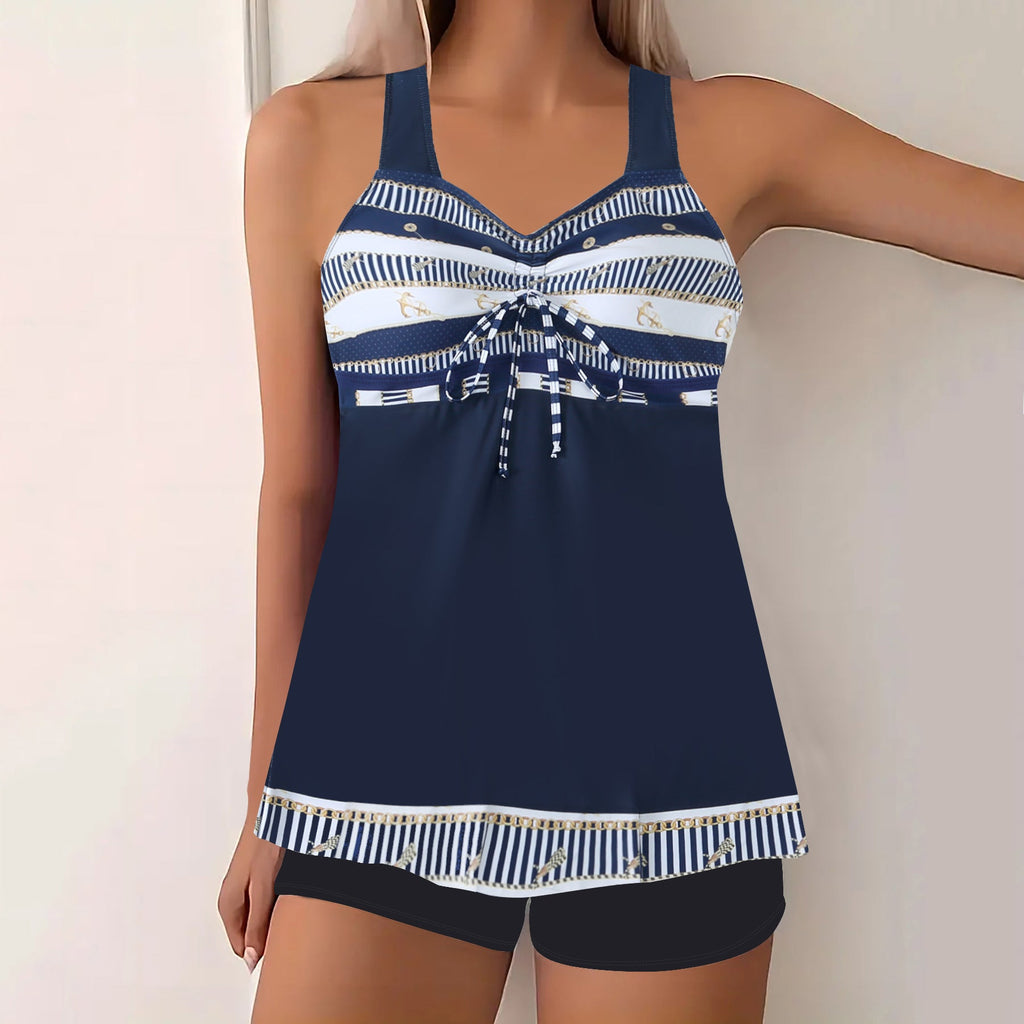 Damen Tankini-Oberteil mit Shorts