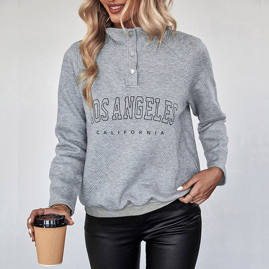Damen Kuscheliger Pullover mit halb geschlossenem Kragen Shop Nory