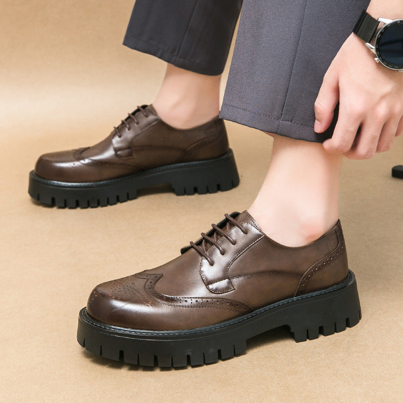Damen Elegante Schnürschuhe mit robustem Profil und atmungsaktivem Obermaterial