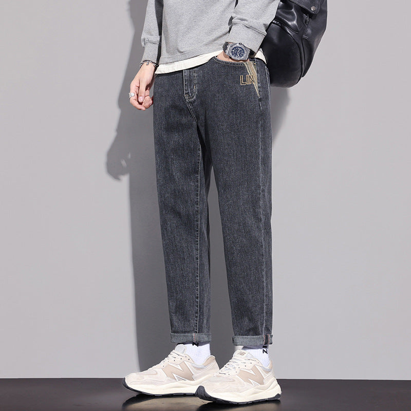 Herren Bequeme und modische Relaxed Fit Jeans Shop Nory