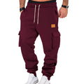 Herren Cargo-Jogginghose mit Seitentaschen und elastischem Bund