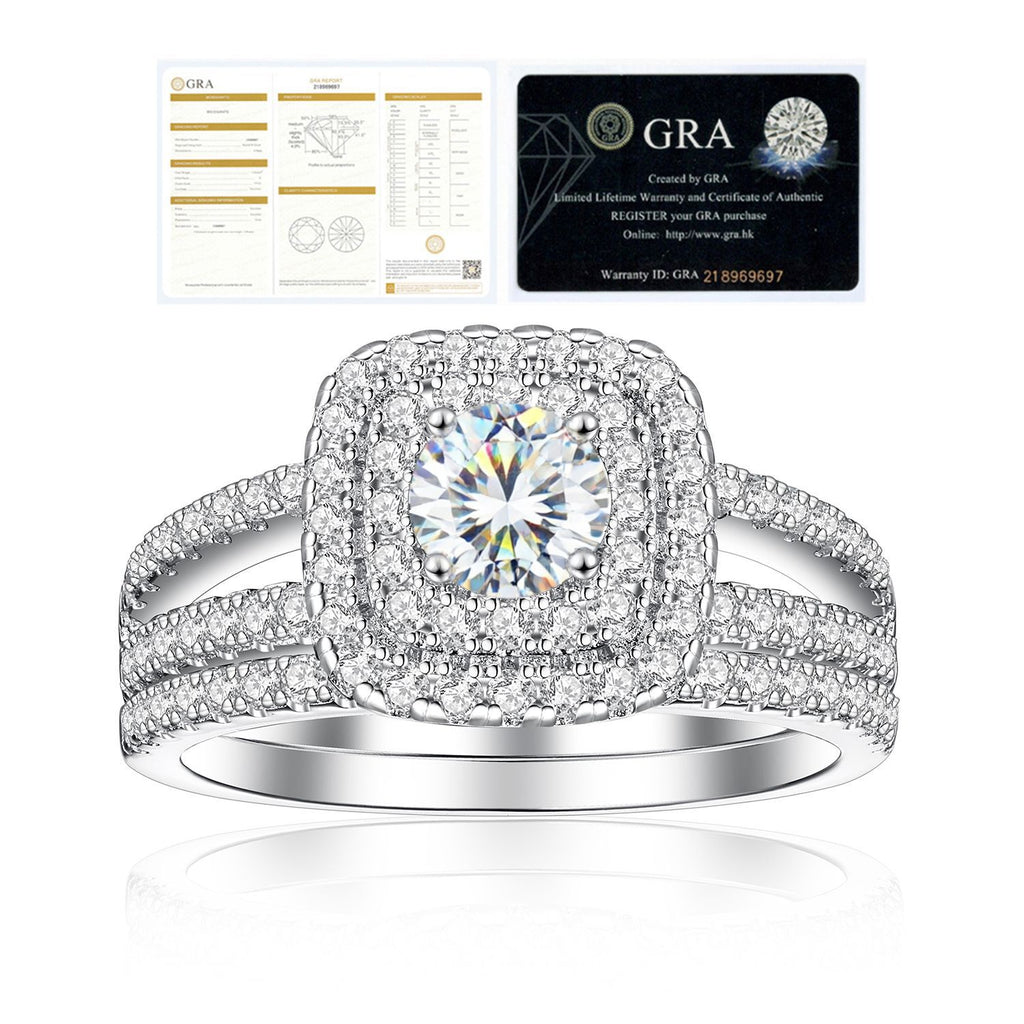 Damen Eternityring mit funkelndem Zirkonia-Besatz Shop Nory