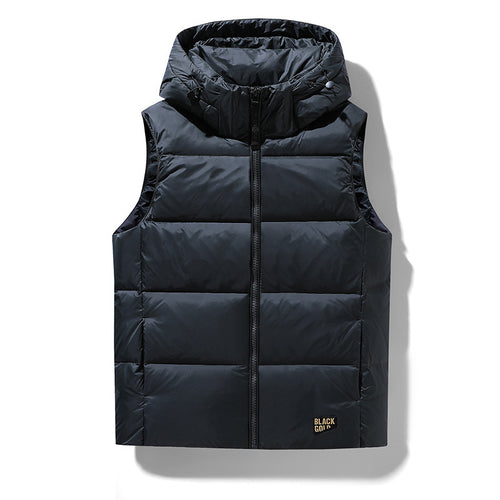 Herren Ärmellose gesteppte Thermoweste mit Kapuze und wasserabweisender Oberfläche Shop Nory