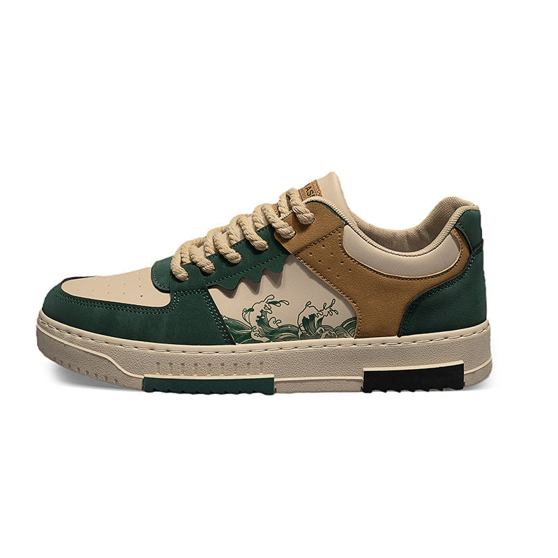 Herren modische Sneaker mit einzigartigem Design und rutschfester Sohle