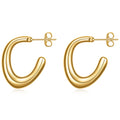 Damen Creolen im modernen, gewundenen Design Shop Nory