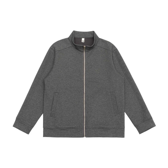 Herren Sweatjacke mit Stehkragen, durchgehendem Reißverschluss und kontrastierten Ärmeleinsätzen Shop Nory