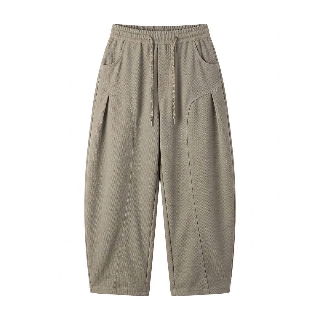 Damen Cropped Jogginghose im Relaxed‑Schnitt mit Kordelzug und Ziernähten Shop Nory