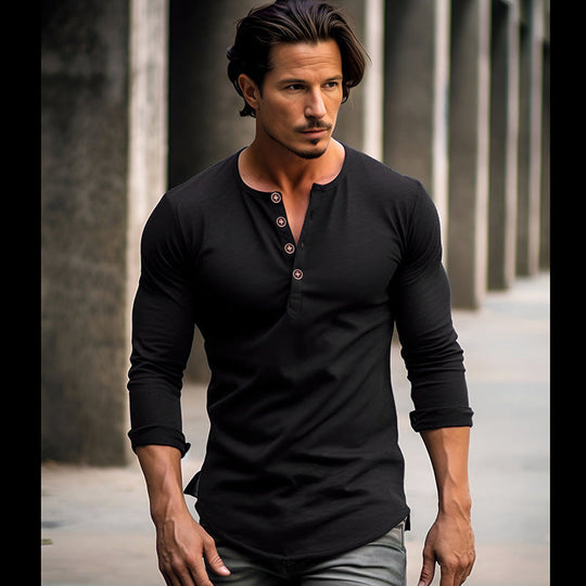 Herren Langarmshirt