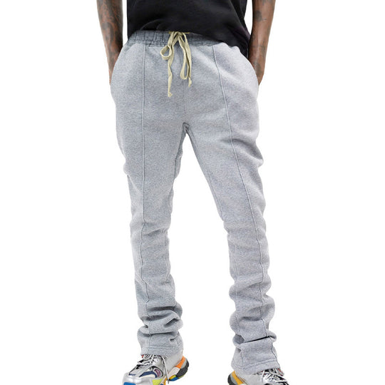 Herren Slim-Fit Jogginghose mit Tunnelzug, markanten Ziernähten & seitlichem Panel Shop Nory