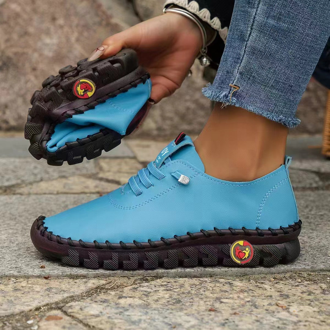 Damen nan flexible faltbare Freizeitsneaker mit stoßdämpfender Profilsohle Shop Nory