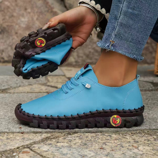 Damen nan flexible faltbare Freizeitsneaker mit stoßdämpfender Profilsohle Shop Nory