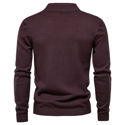 Herren stilvoller Rollkragenpullover aus weicher Merinowolle ShopNory