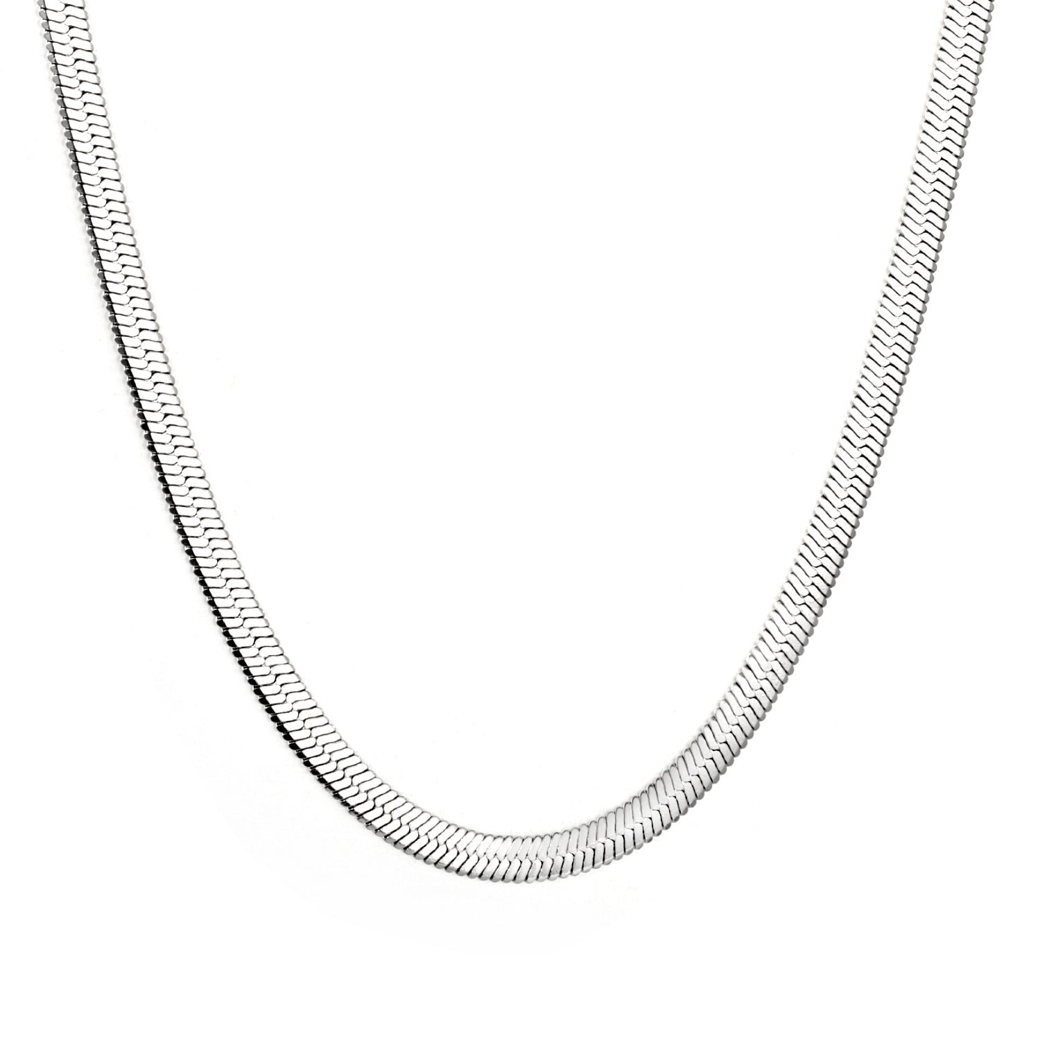 Damen Edelstahl Halskette mit elegantem Schlangenmuster Shop Nory