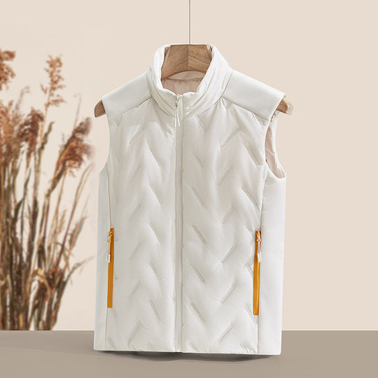 Unisex Steppweste mit Thermoisolierung und hohem Stehkragen Shop Nory