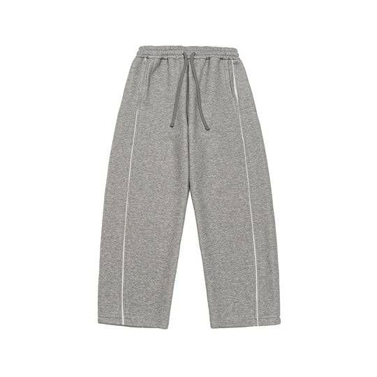Damen Relaxed-Fit Culotte-Sweathose mit hohem Gummibund und Kontrastpaspel Shop Nory