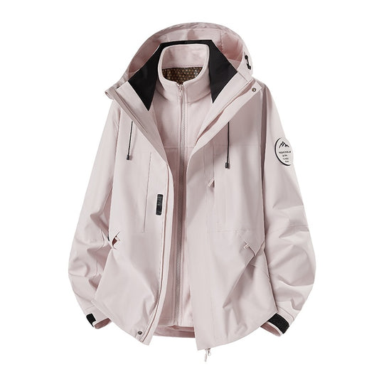 Herren Wetterfeste technische Softshell‑Trekkingjacke mit Kapuze und isolierendem Inneneinsatz Shop Nory