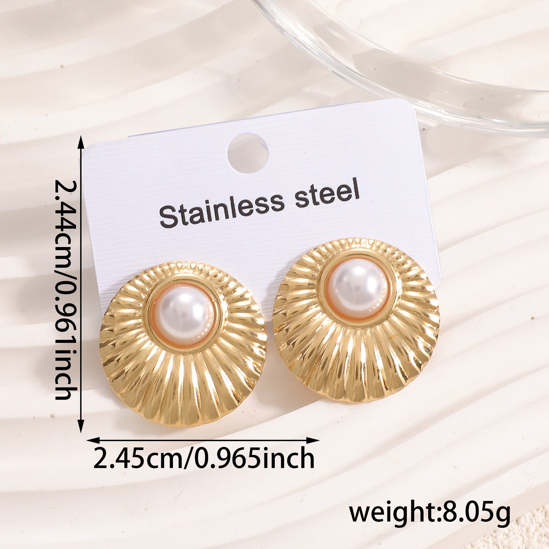Damen Ohrstecker im stilvollen Herzdesign Shop Nory