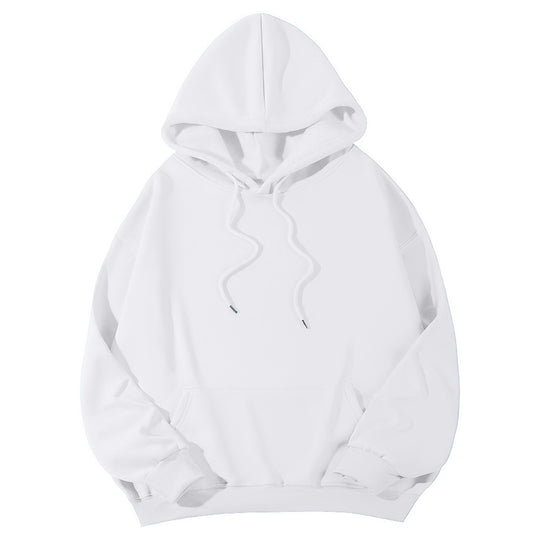 Unisex Oversize-Fleece-Hoodie mit tiefer Schulter, Kängurutasche und breitem Rippbund Shop Nory