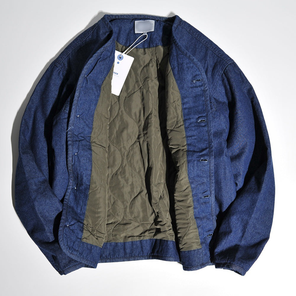 Herren Wärmeisolierte Denim-Jacke Shop Nory