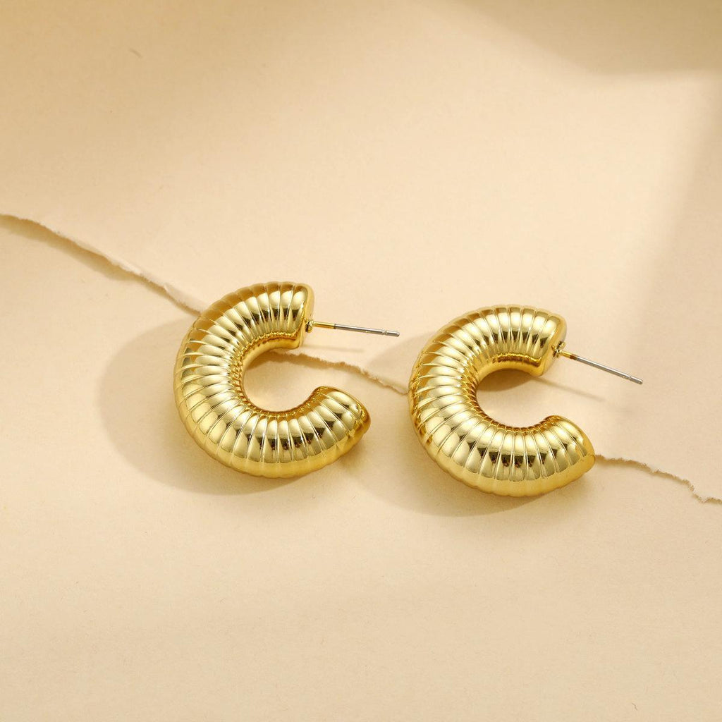 Damen Ohrringe im modernen Spiraldesign Shop Nory