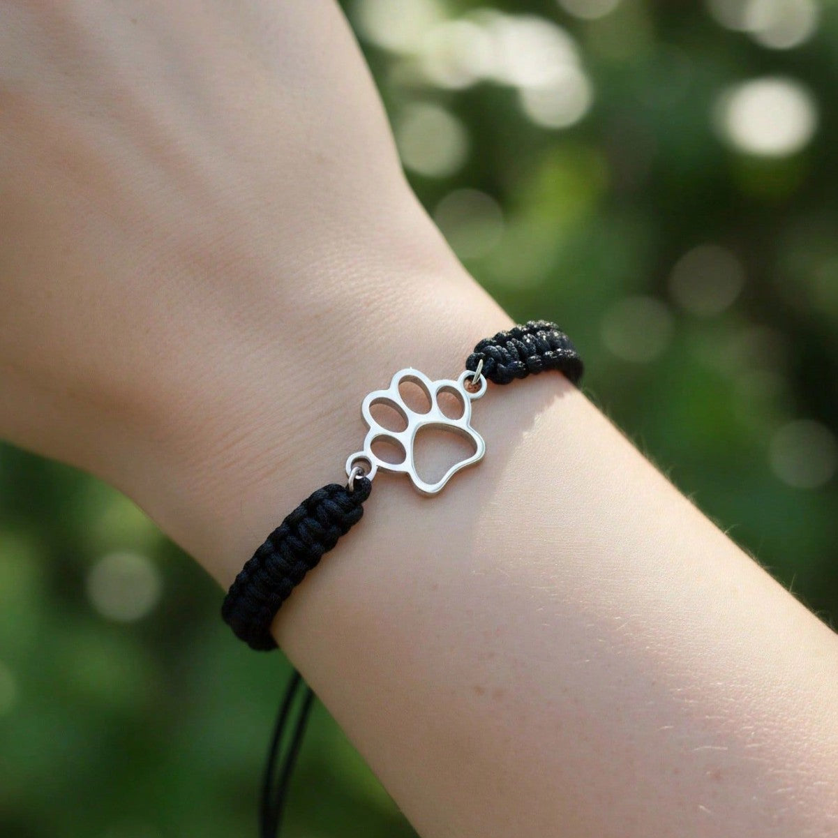Damenarmband mit Pfotenmotiv Shop Nory