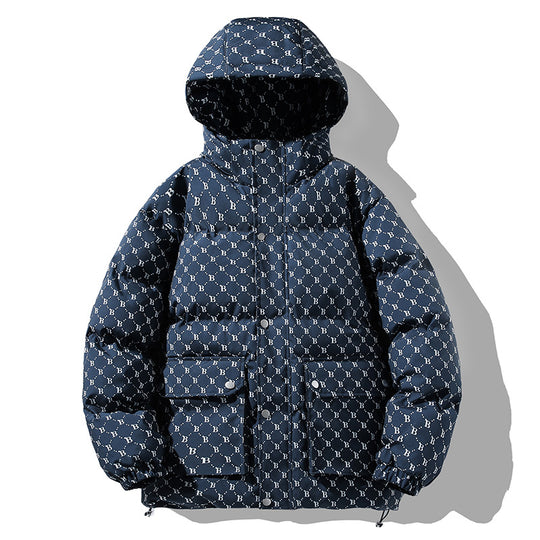 Herren Wattierter Kapuzenparka mit Thermofüllung wasserabweisender Oberfläche & Multifunktionstaschen Shop Nory