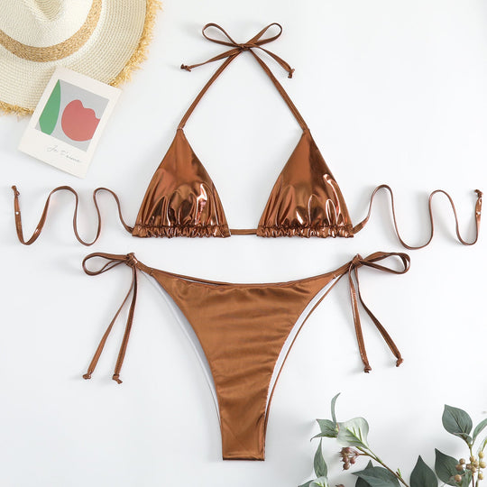 Damen Triangel-Bikini-Set