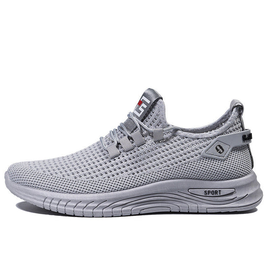 Herren Atmungsaktive Mesh-Laufschuhe mit flexiblem Design