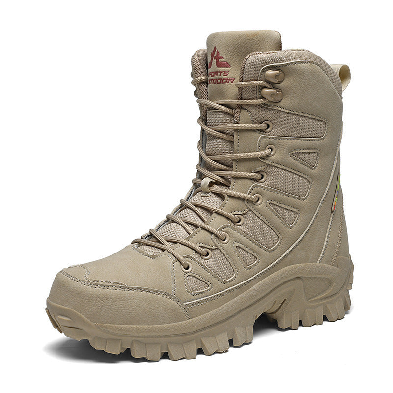 Damen Hochwertige Wanderstiefel mit rutschfester Sohle und atmungsaktiven Einsätzen