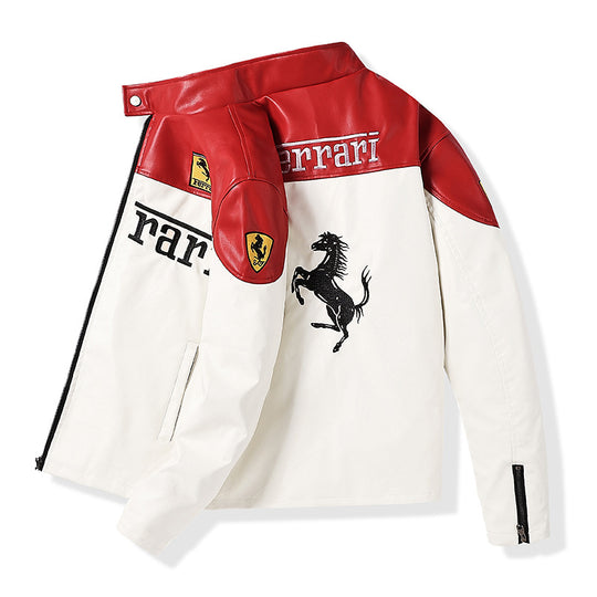 Herren Motorsport Lederjacke Shop Nory