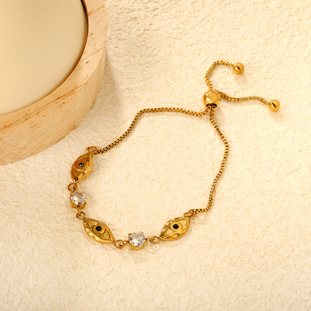 Damen Armband mit funkelndem Sternenanhänger und verstellbarem Design Shop Nory