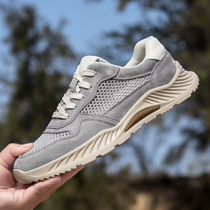 Herren Atmungsaktive Sport-Sneaker mit flexibler Gummisohle und robustem Obermaterial