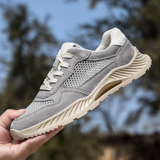 Herren Atmungsaktive Sport-Sneaker mit flexibler Gummisohle und robustem Obermaterial