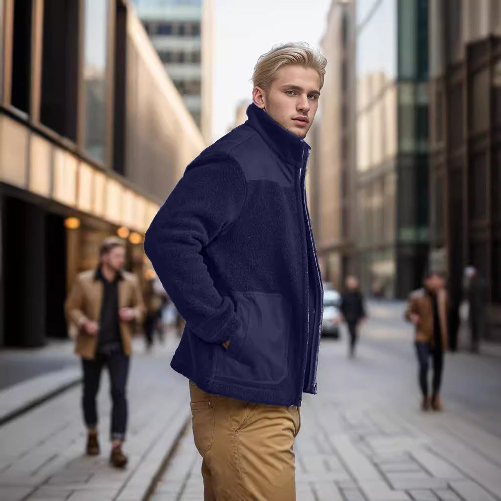 Herren Fleecejacke mit hochwertigem Innenfutter und praktischen Reißverschlusstaschen