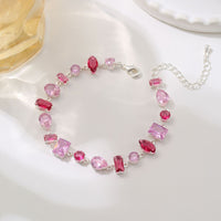 Fuchsia Zirkonia-Armband