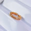 Damen Ring mit elegantem Bambusdesign und funkelnden Zirkonia Shop Nory
