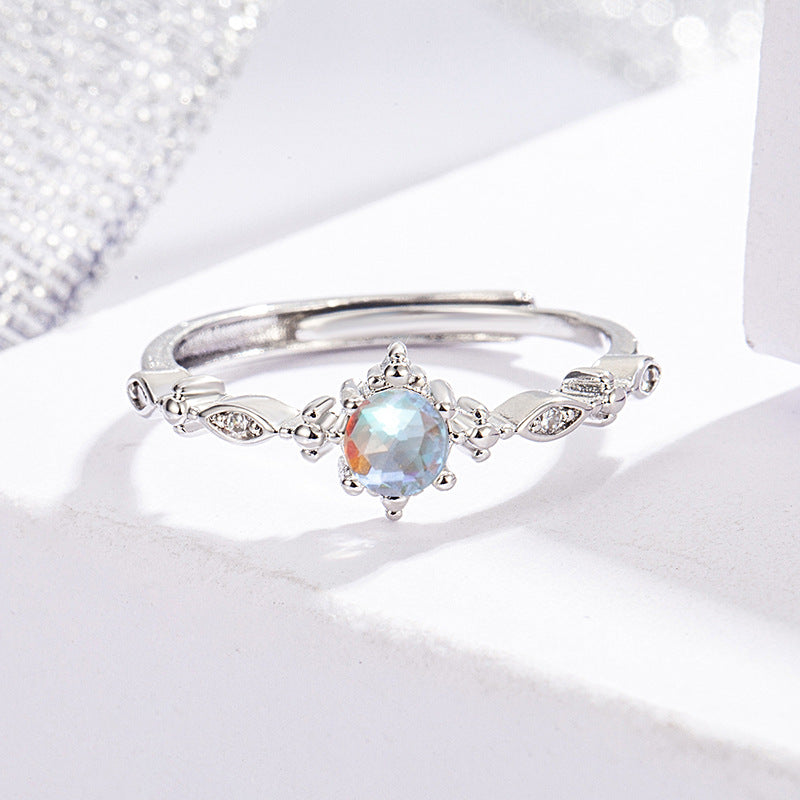 Damenring mit elegantem Reliefdesign Shop Nory
