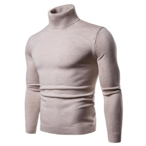 Herren Rollkragenpullover aus feiner Merinowolle
