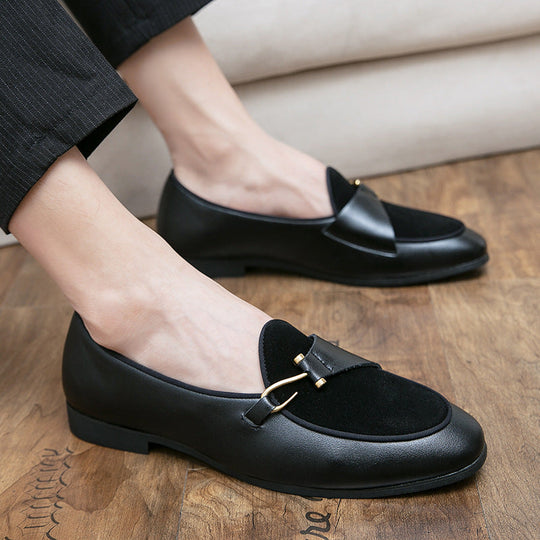Herren Elegante Mokassins mit modischem Schnallen-Design