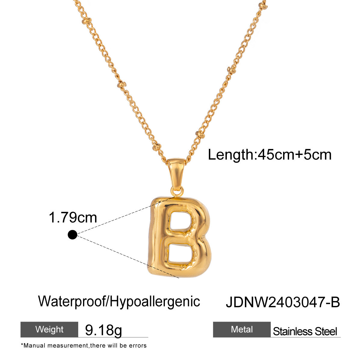 Damen Halskette mit persönlichem Z-Anhänger aus hochwertigem Edelstahl Shop Nory
